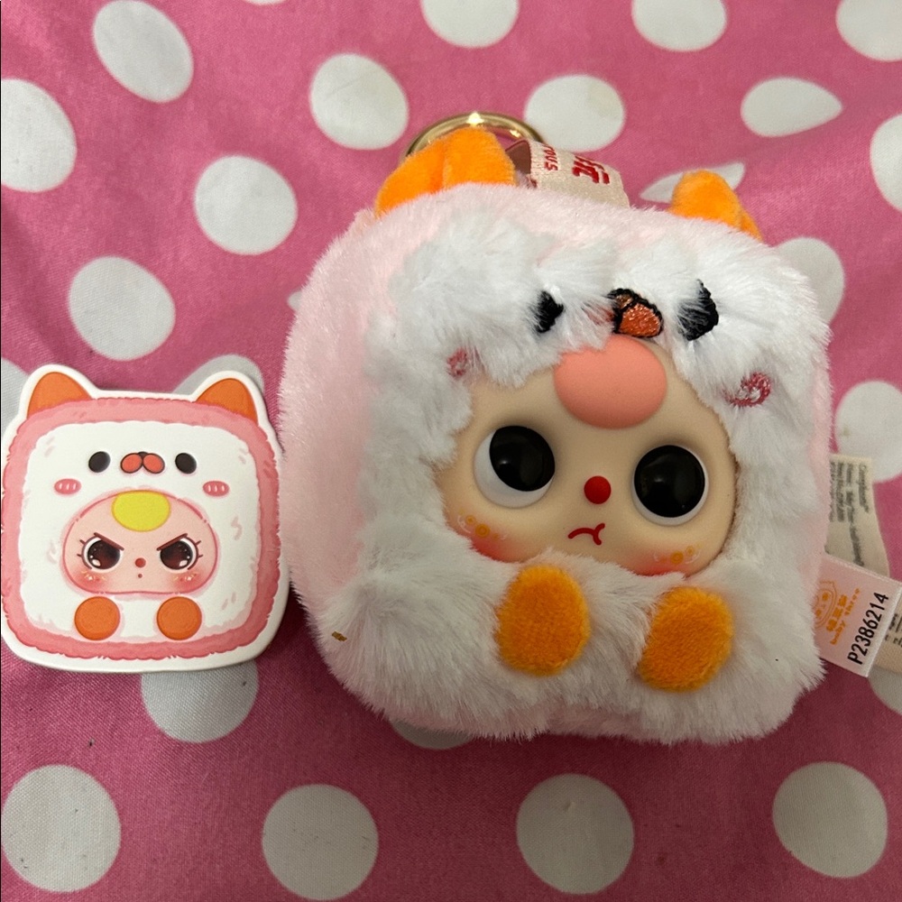 Authentic Baby Three Mahjong Series plush